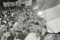 Montagsdemo in Leipzig