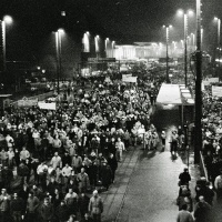 Montagsdemo in Leipzig